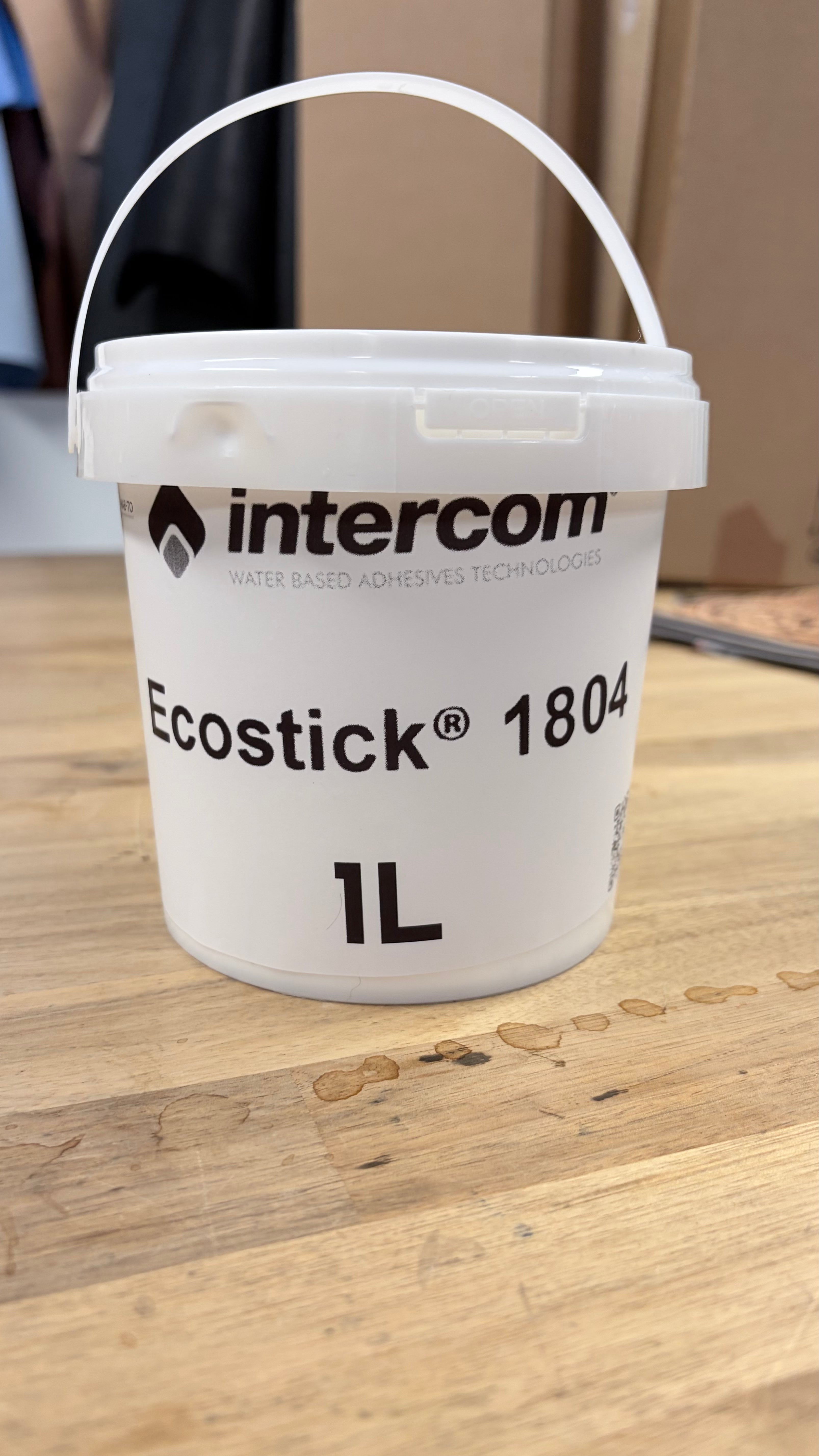 Ecostick 1804 Leather Glue - Permanent Water-Based Adhesive