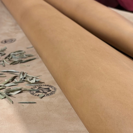 Olivenleder Jesse Vegetable Tanned Leather Panels - Natural