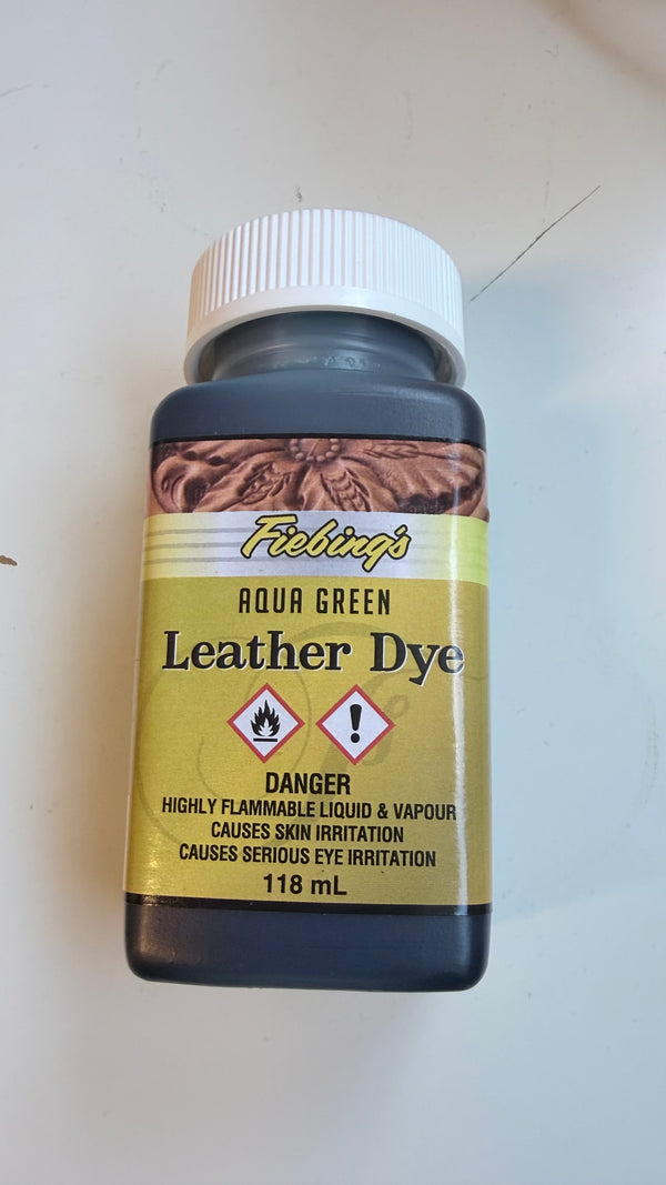 Fiebing Leather Dye 118ml – Professional Leather Dye for Makers