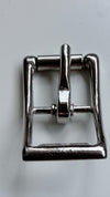 Stainless steel Belt Buckles curved with Roller in two sizes
