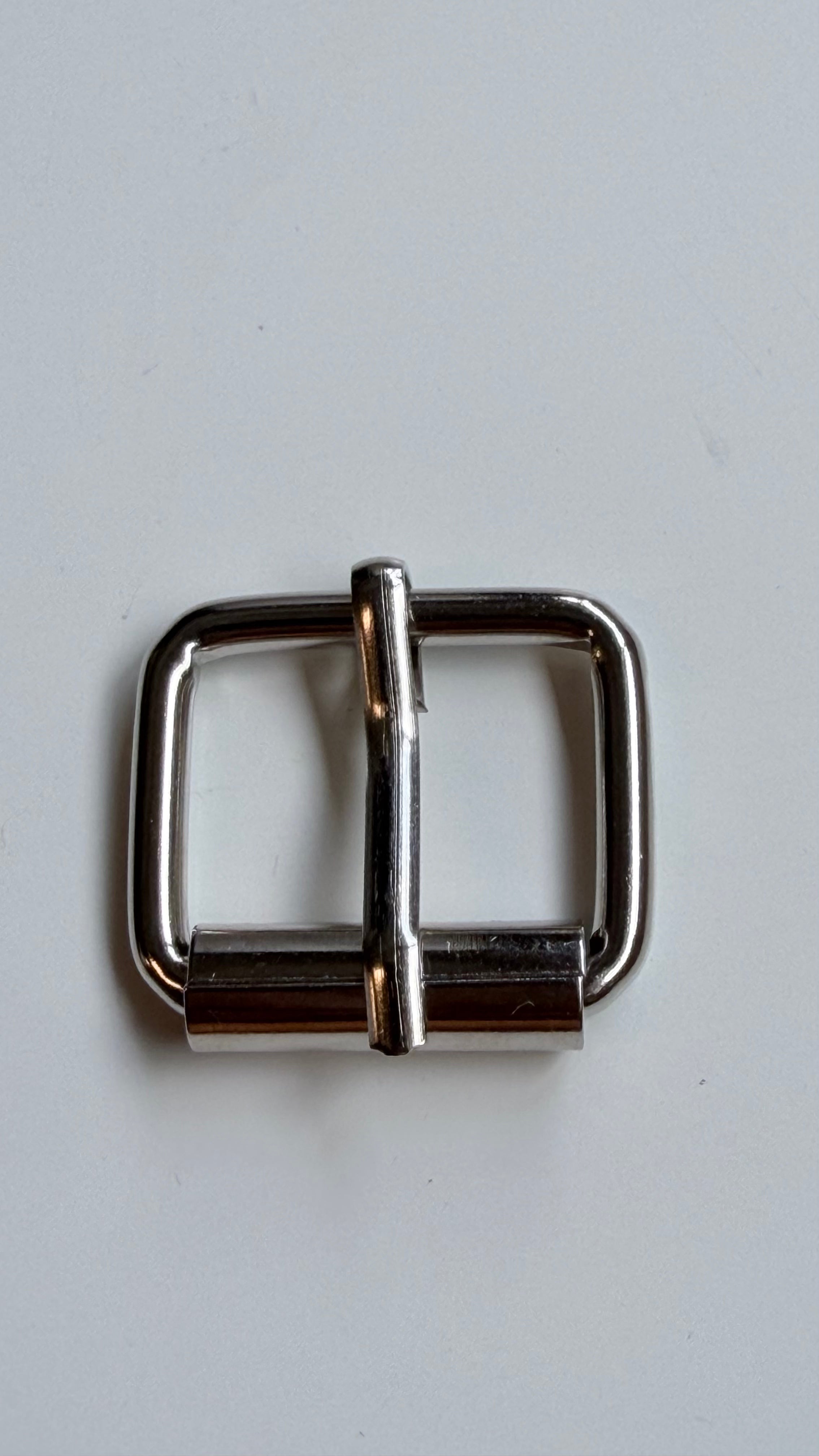 Nickel Buckle with Roller - Secure & Stylish Fastening varios sizes available