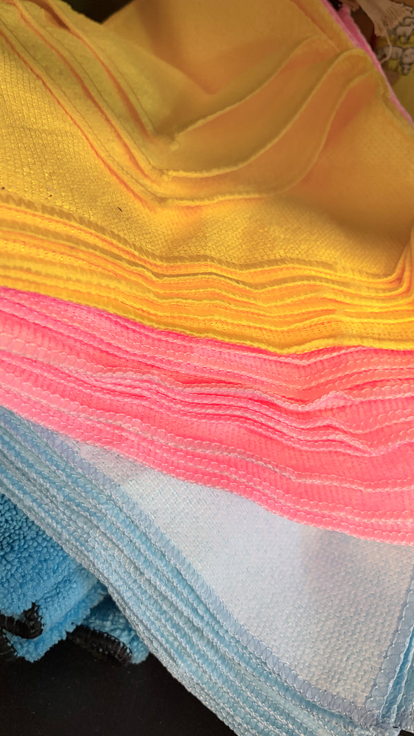 Static cloth multi color