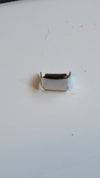 Metal staples for straps