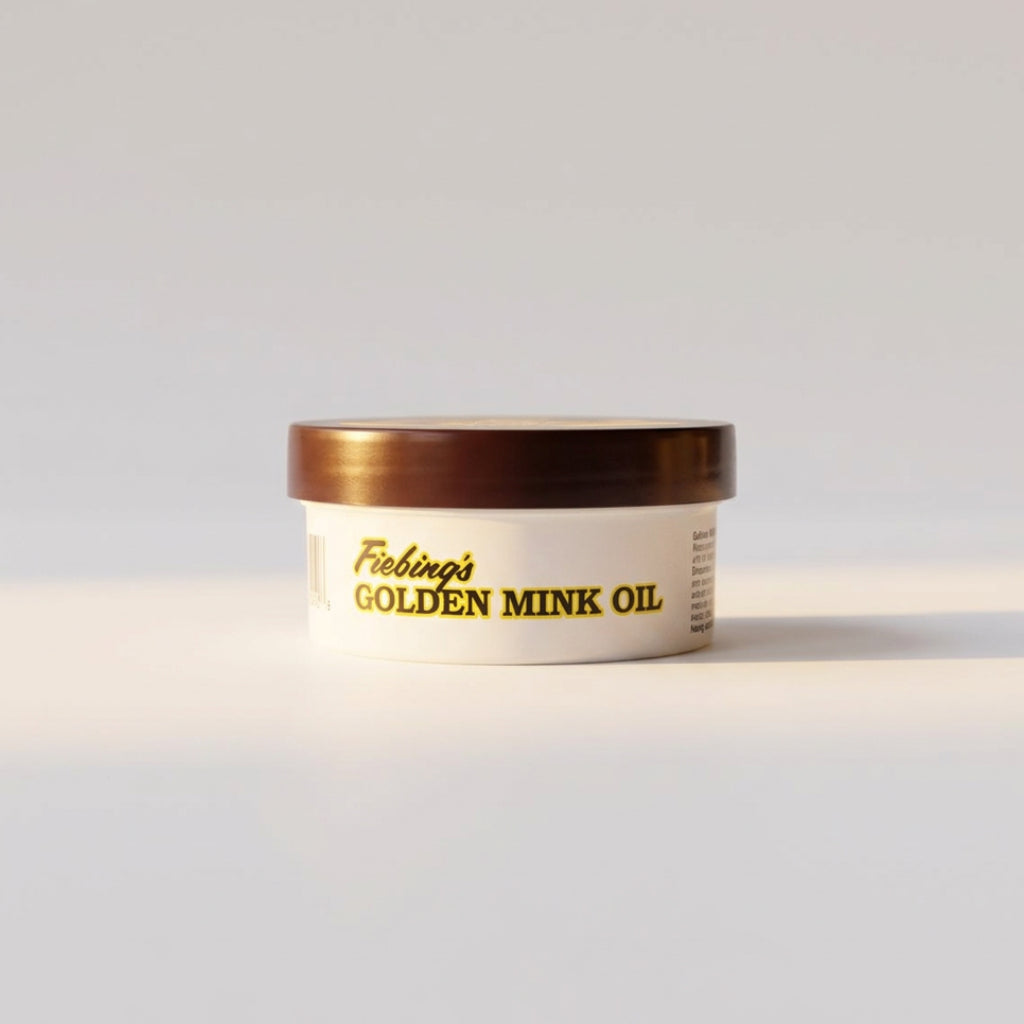Fiebing’s Golden Mink Oil | Leather Preserver | Conditioning Paste for Smooth Leather