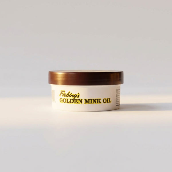 Fiebing’s Golden Mink Oil | Leather Preserver | Conditioning Paste for Smooth Leather