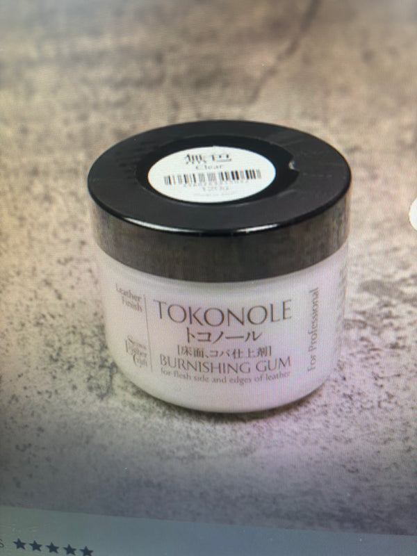 Seiwa Tokonole Edge Burnishing Gum 120 ml gr cream white color