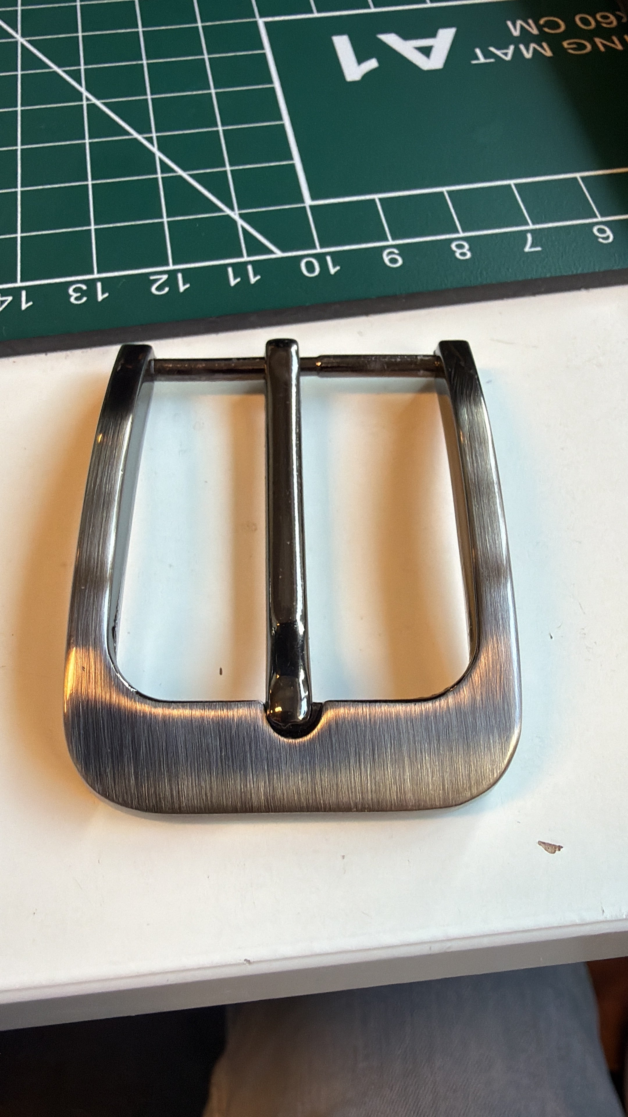 Buckle  Gun Metal 35mm
