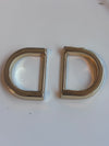 D-Ring Gold 25mm bag of two units