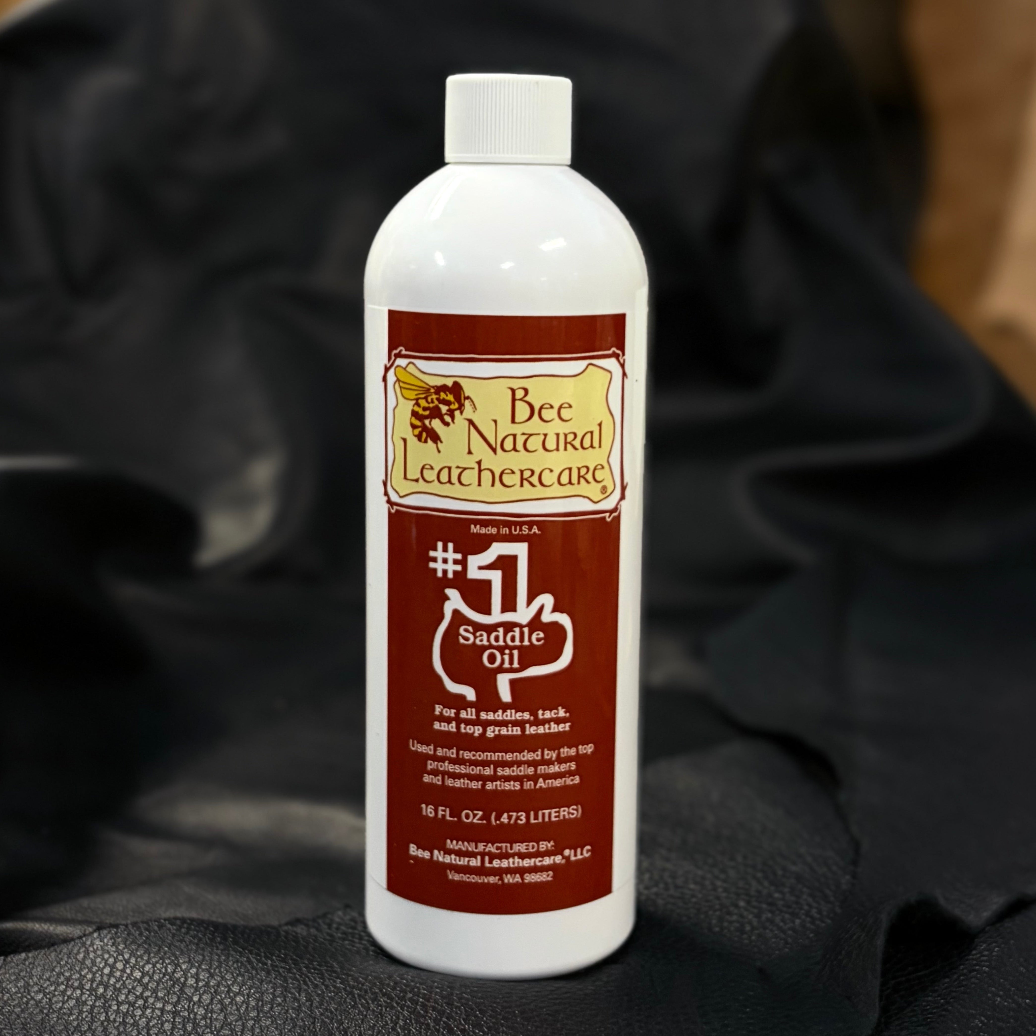 Bee Natural - Saddle Oil with Added Protection - 16 Oz.