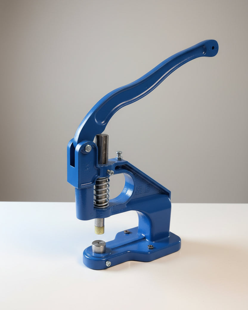 Manual reinforced Grommet Hand Press for Eyelets (Up to 12mm) – Steel Bench-Mount
