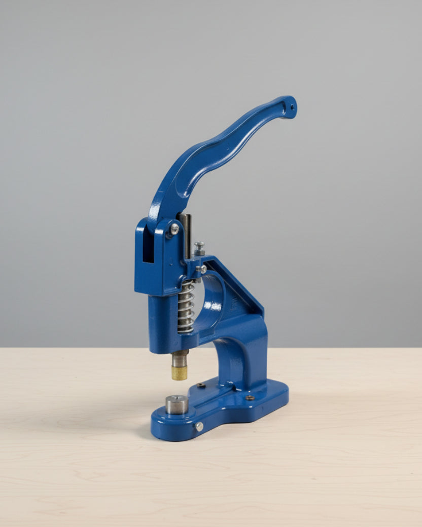 Manual reinforced Grommet Hand Press for Eyelets (Up to 12mm) – Steel Bench-Mount