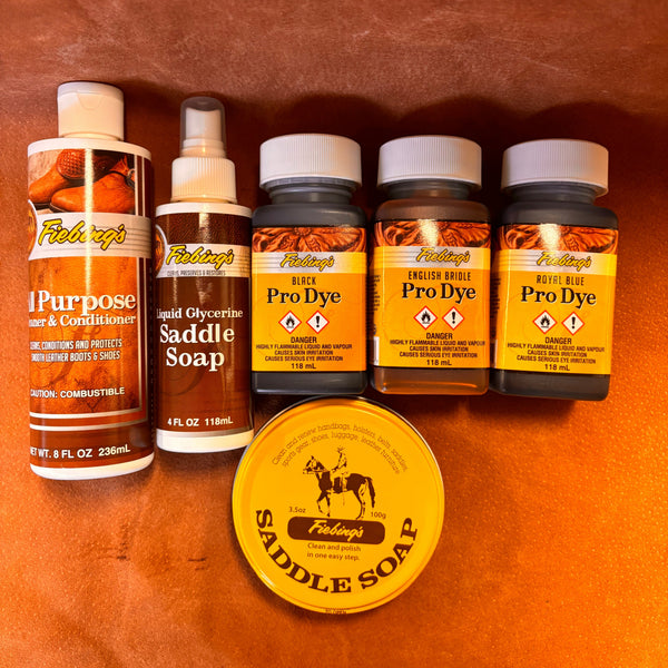 Fiebing's Leather Polish Maxibundle – Complete Leather Care Kit