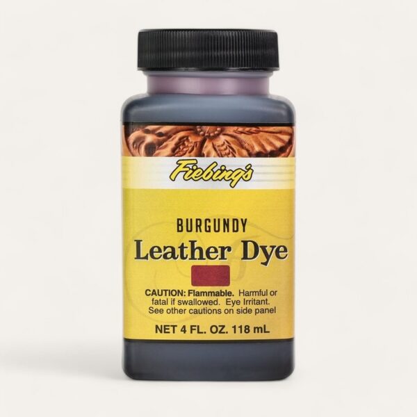 Fiebing Leather Dye 118ml – Professional Leather Dye for Makers