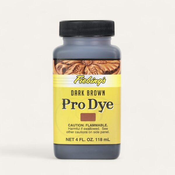 Fiebing Pro Dye 118ml – Professional Leather Dye for Makers