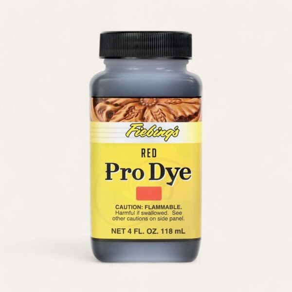 Fiebing Pro Dye 118ml – Professional Leather Dye for Makers