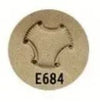 Embossed Stamp E-684