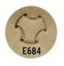 Embossed Stamp E-684