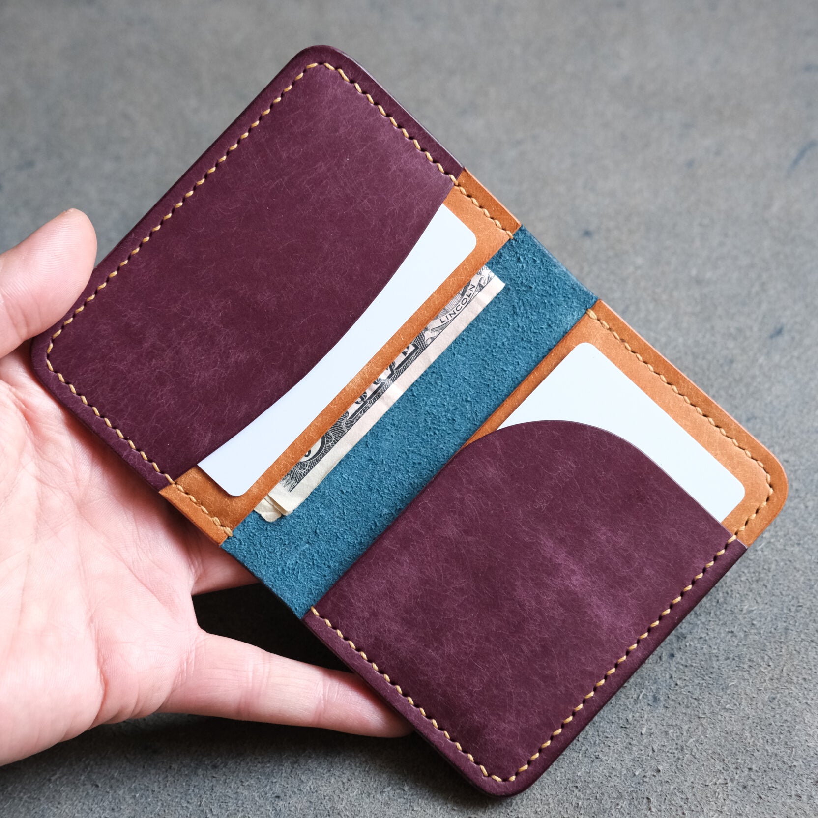The Skiff Wallet | Beginner Leather Wallet Pattern