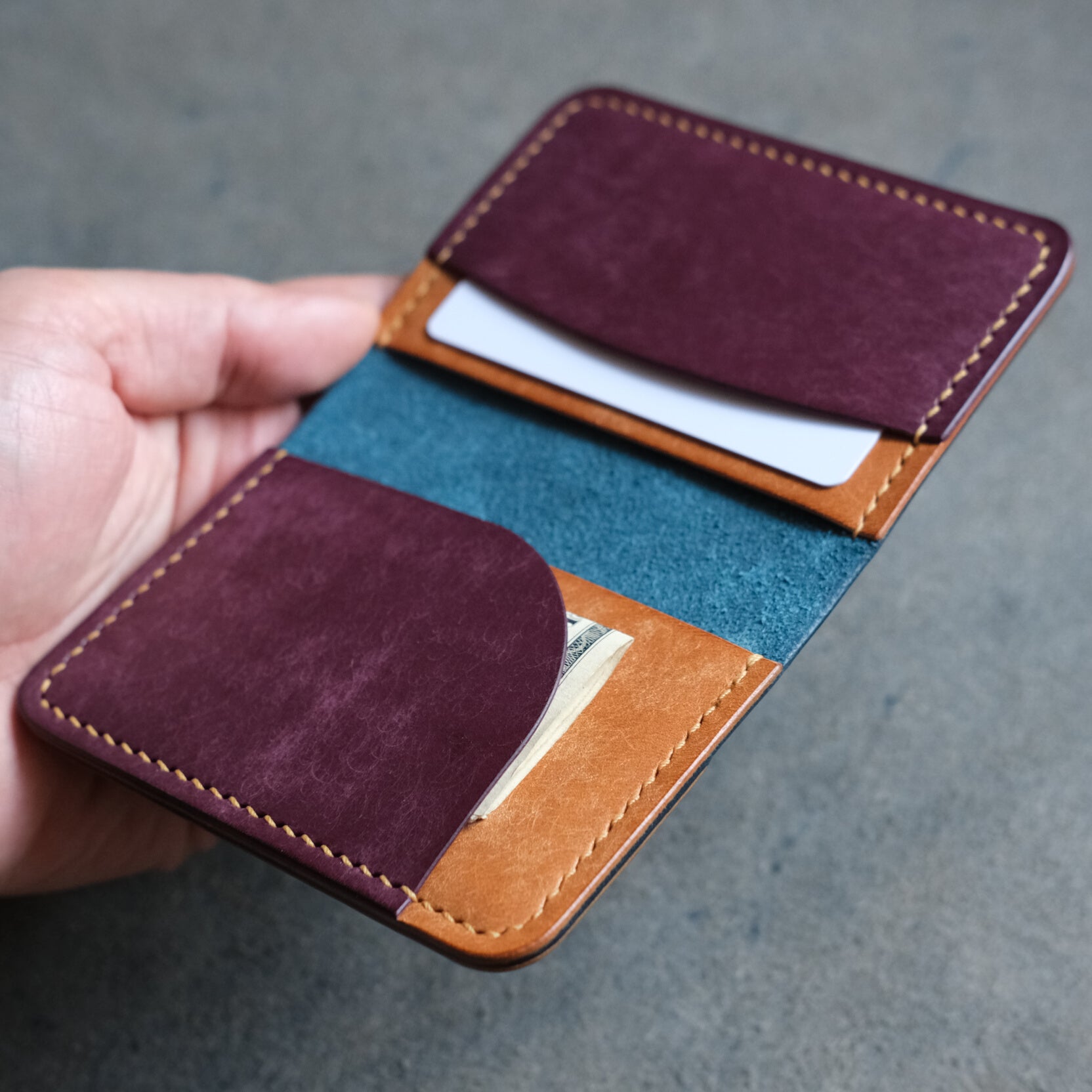 The Skiff Wallet | Beginner Leather Wallet Pattern