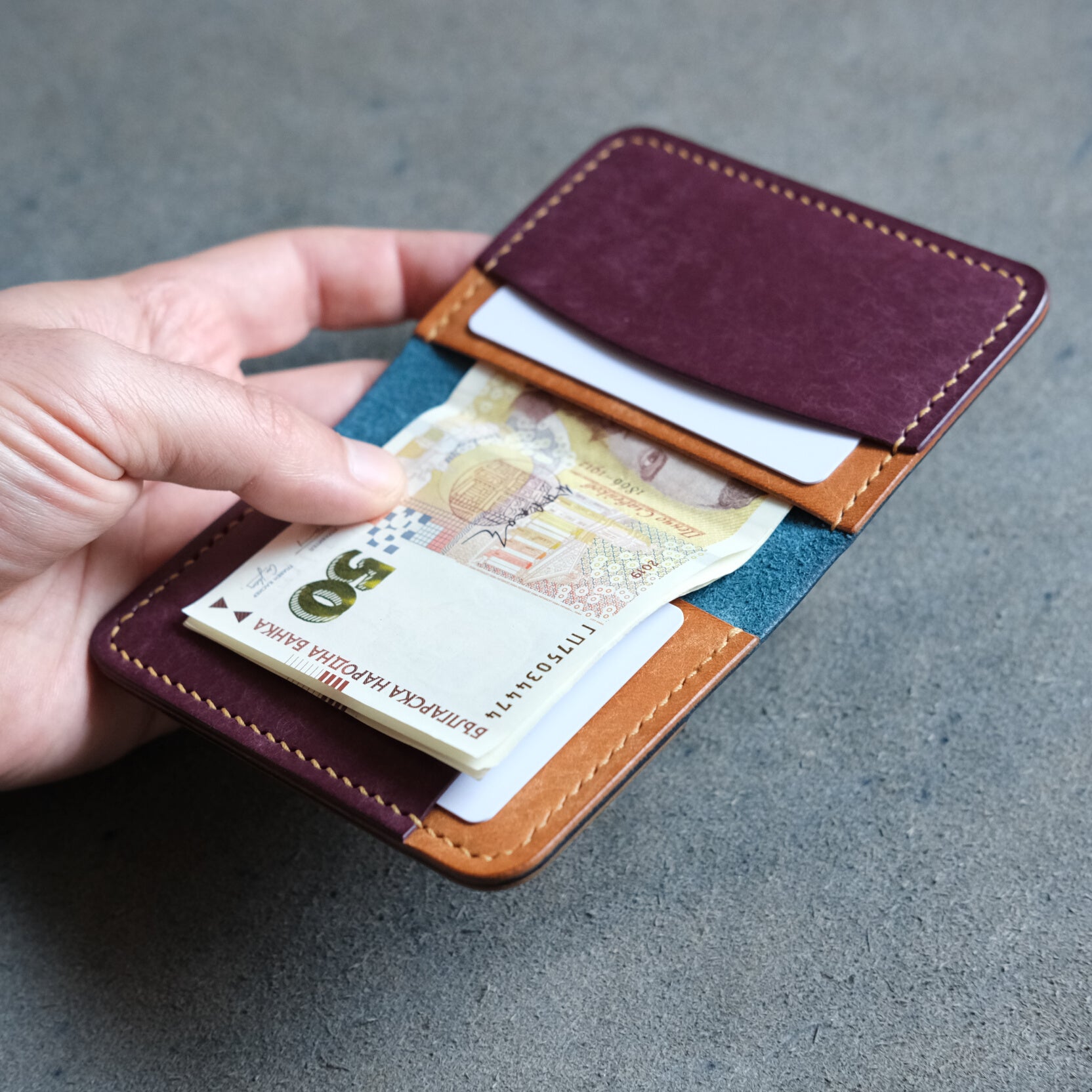 The Skiff Wallet | Beginner Leather Wallet Pattern