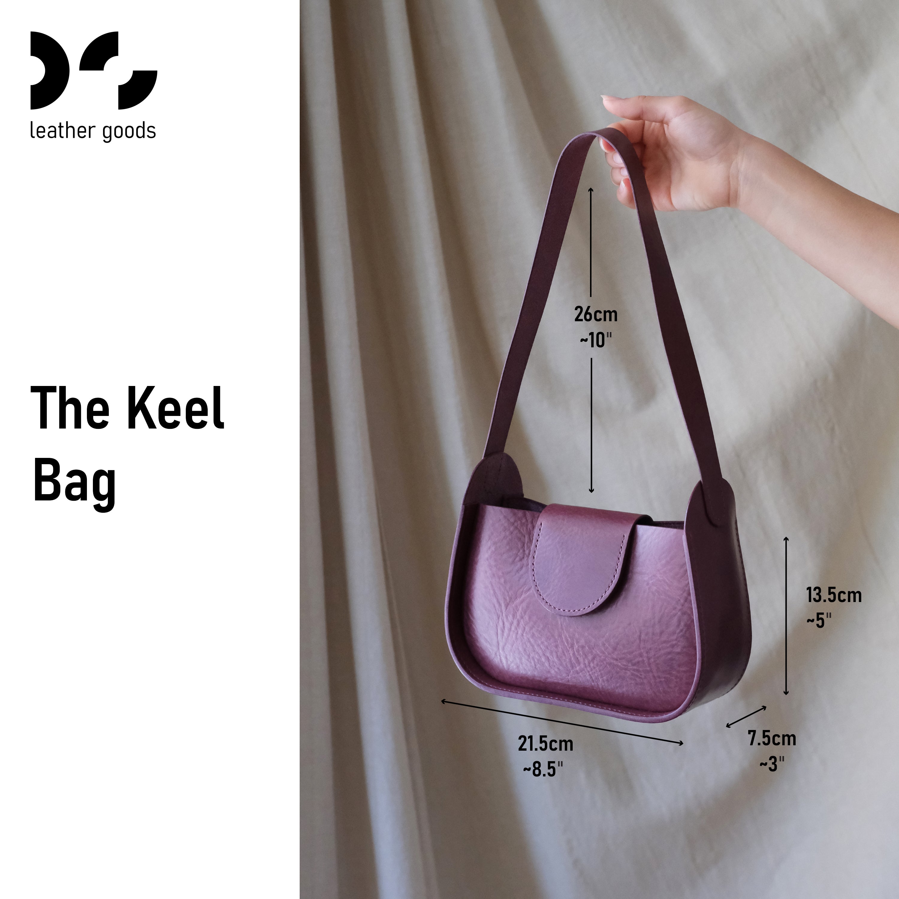 The Keel Bag | Advanced Leather Bag Pattern