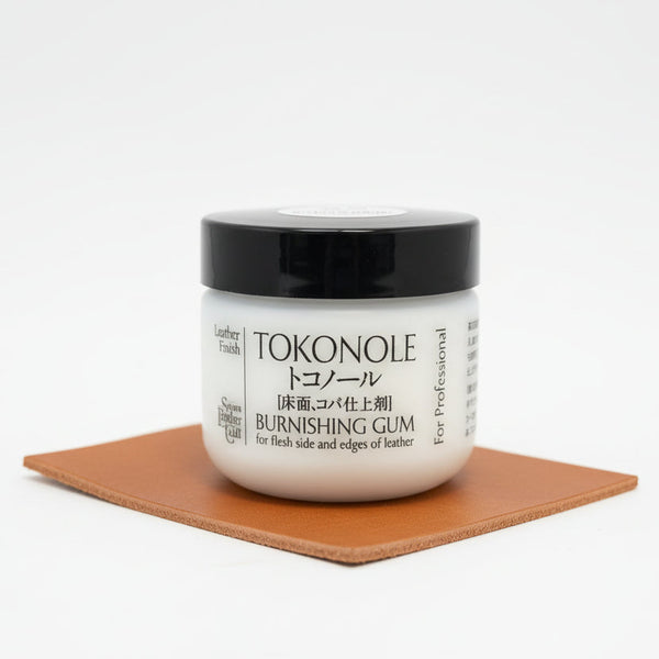 Seiwa Tokonole Edge Burnishing Gum (Cream White) - Leather Finish