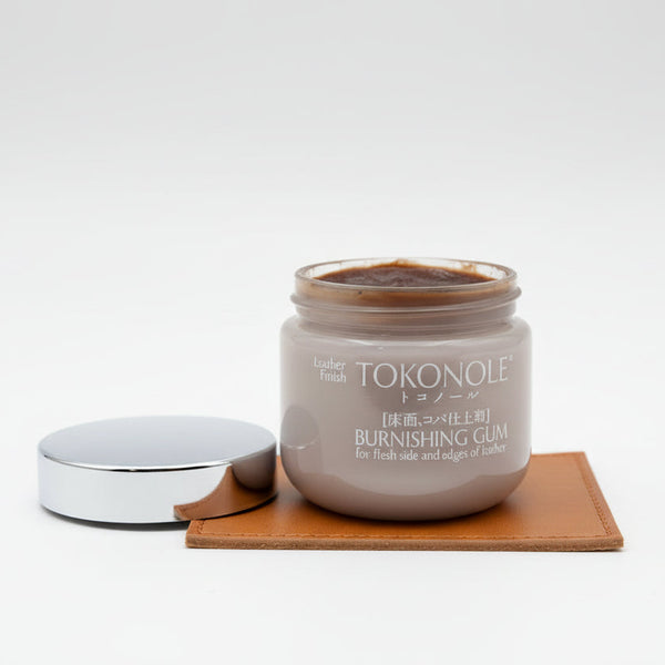 Seiwa Tokonole Edge Burnishing Gum 120ml - Brown Leather Finish