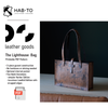 The Lighthouse Bag | Advanced Leather Bag Pattern