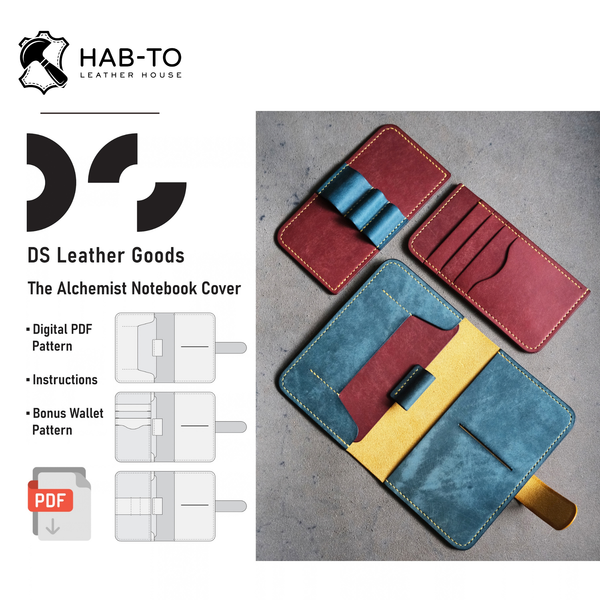 The Alchemist Notebook Cover | Advanced Notebook Cover Pattern