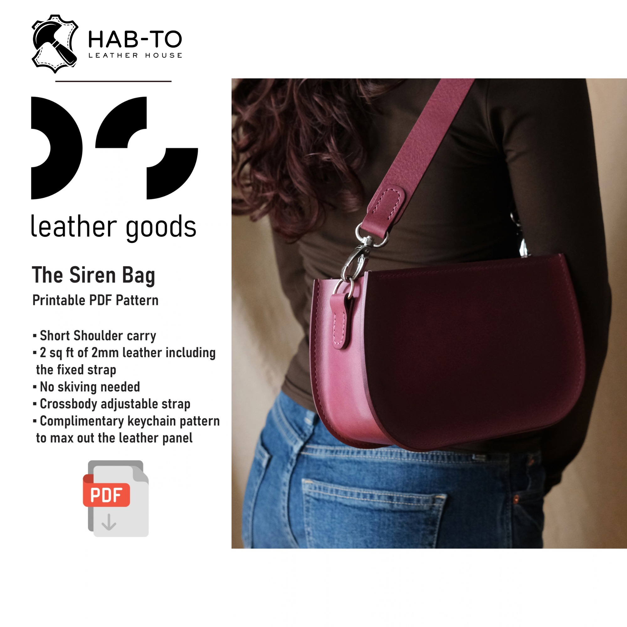 The Siren Bag | Advanced Bag Pattern