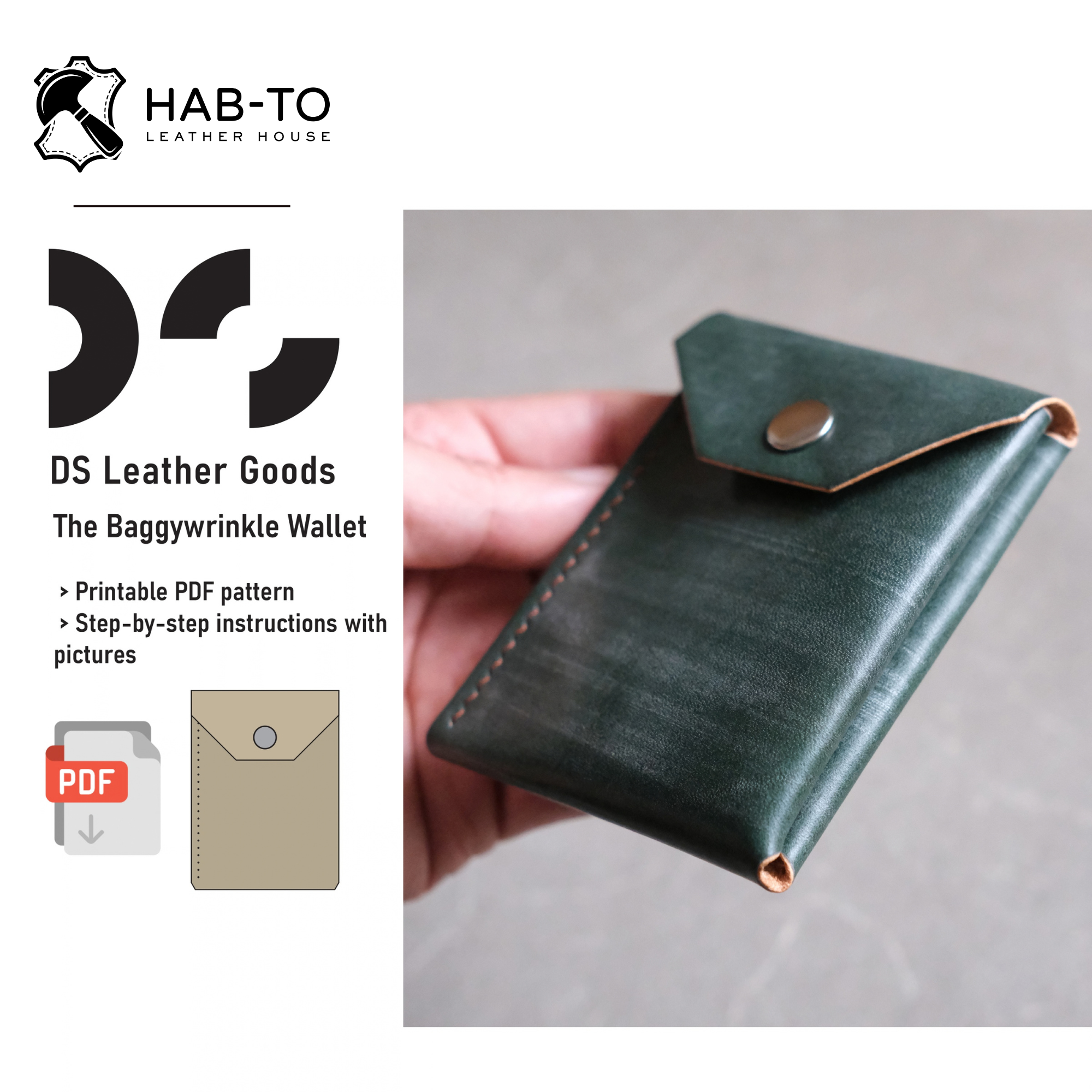 The Baggywrinkle Wallet | Intermediate Wallet Pattern
