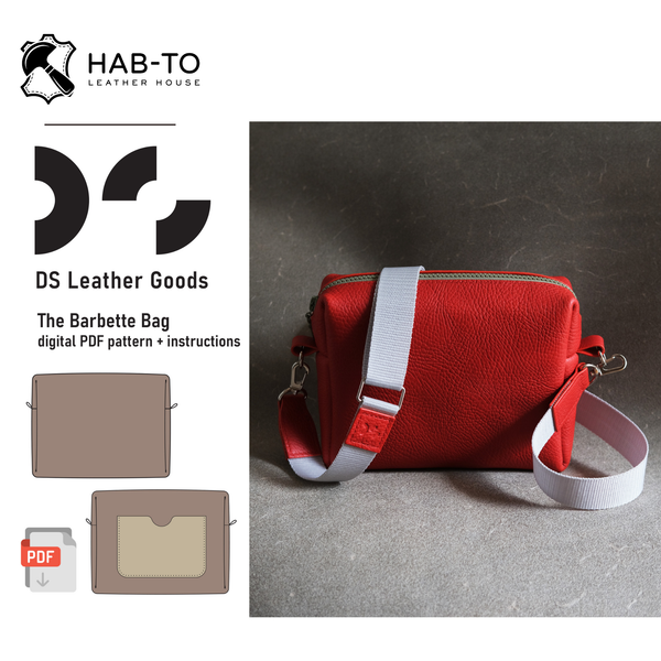 The Barbette Bag | Advanced Leather Bag Pattern