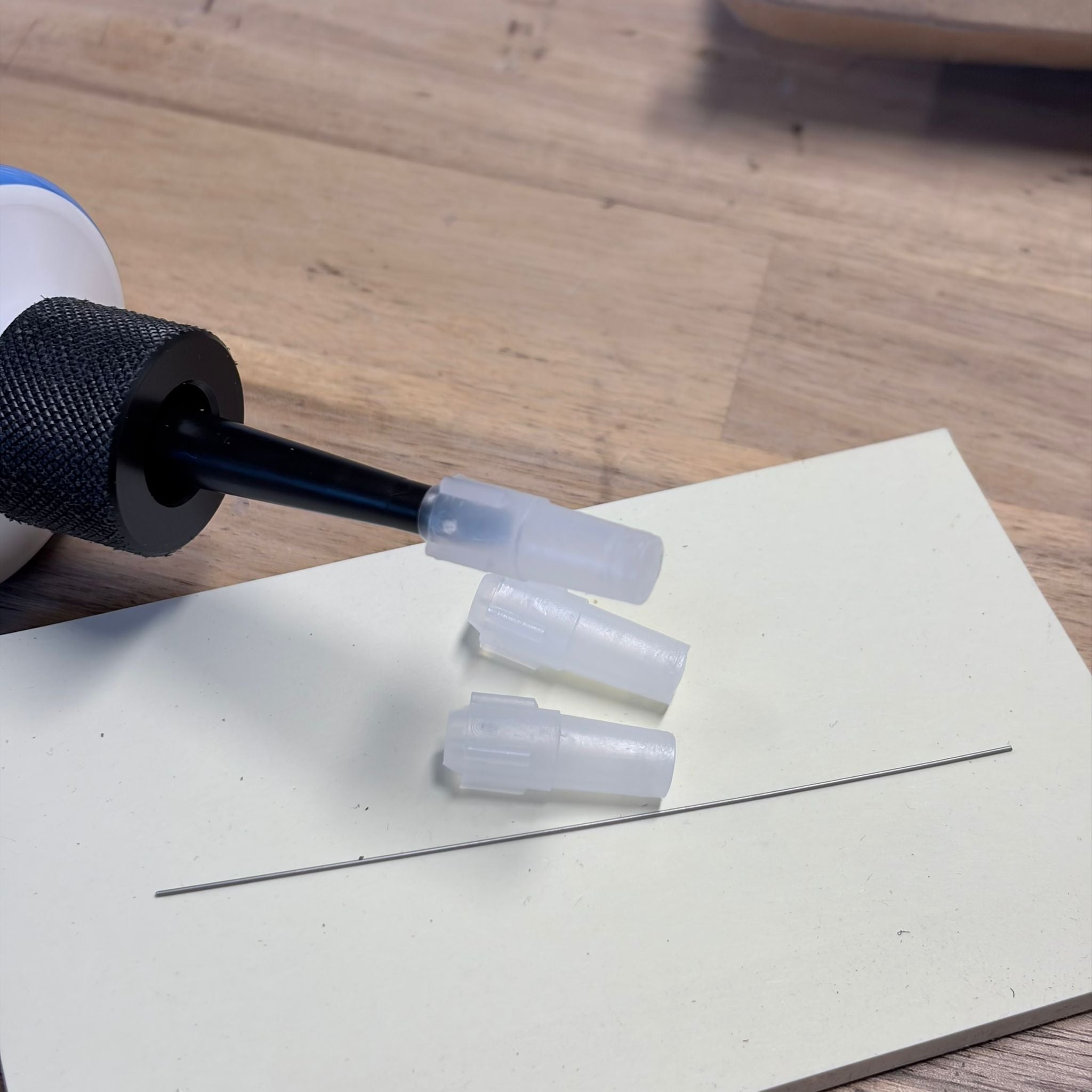 The Ecostick Glue Nozzle with built-in spatula