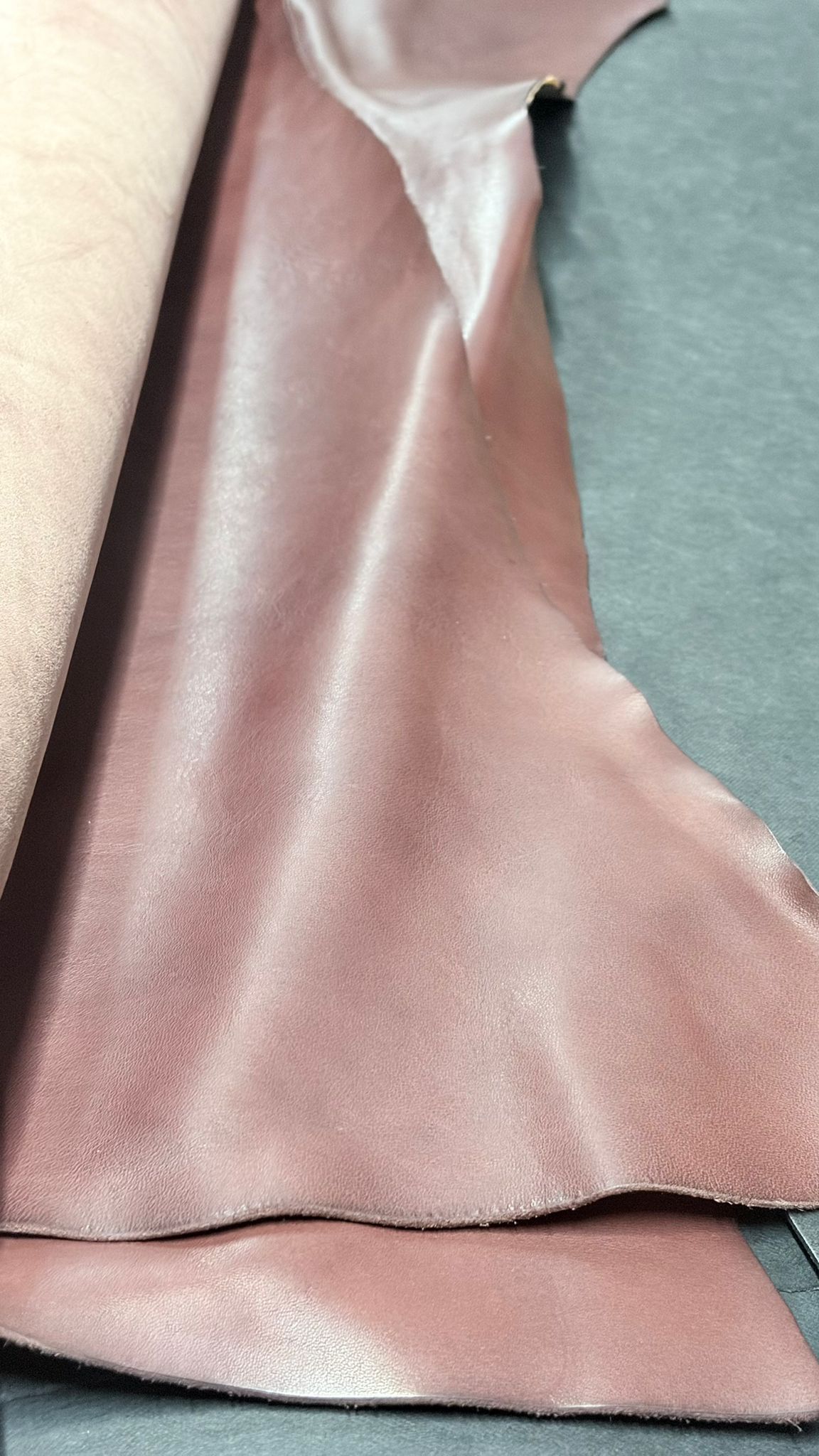 Floater milled leather - 1.3/1.5 mm