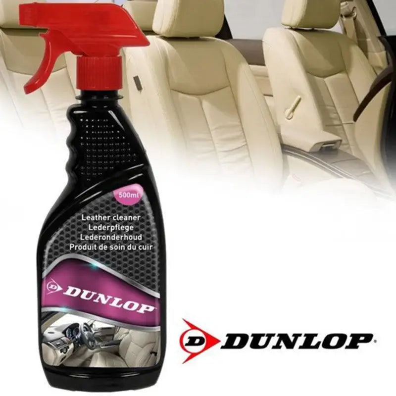 Dunlop Leather Cleaner 500ml – Cleans & Protects Leather Goods