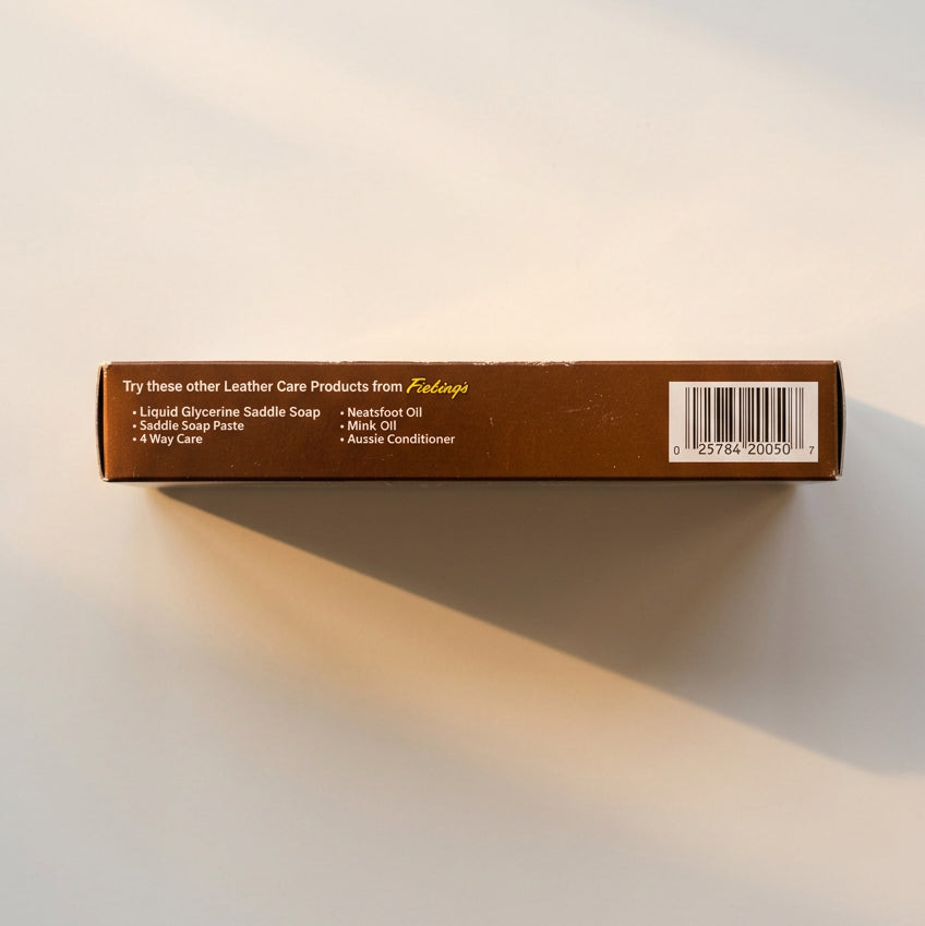 Fiebing’s Glycerine Soap | Leather Cleaner for Smooth Leather