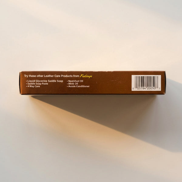 Fiebing’s Glycerine Soap | Leather Cleaner for Smooth Leather