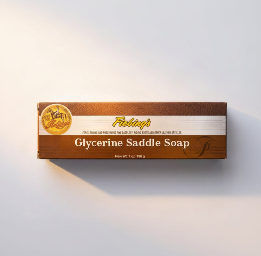 Fiebing’s Glycerine Soap | Leather Cleaner for Smooth Leather