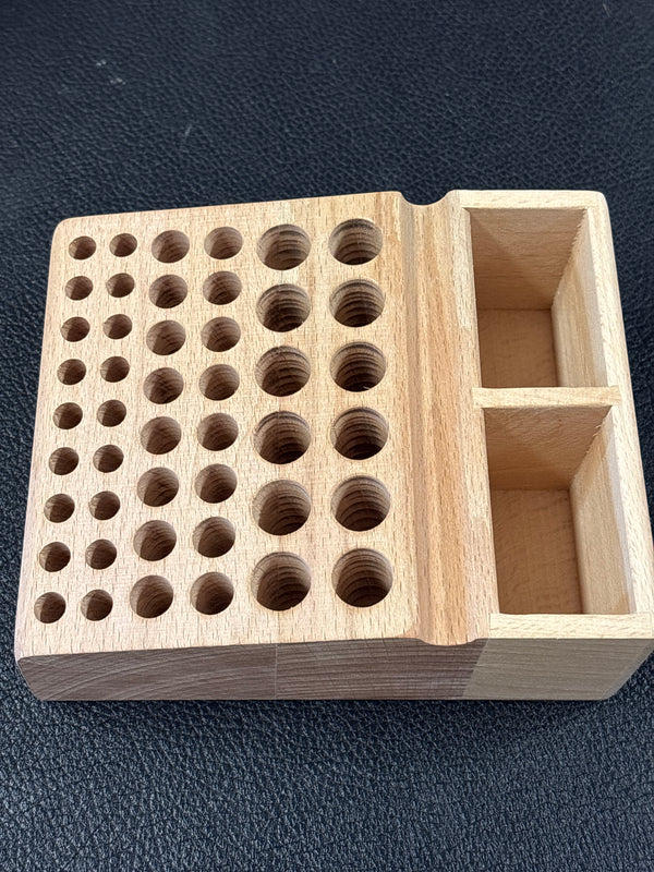 Wooden Leather crafting Tooling holder