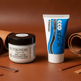 Tokonole & Ecostick Temporary glue Bundle | Leather Edge Finishing & Glue Pack