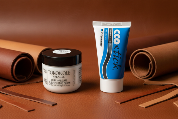 Tokonole & Ecostick Bundle | Leather Edge Finishing & Glue Pack