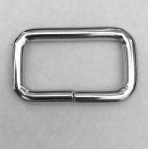 Rectangular Ring Nickel 40 mm