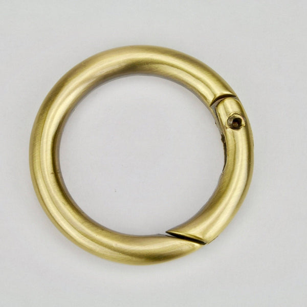 Spring ring clasp Copper 30 mm