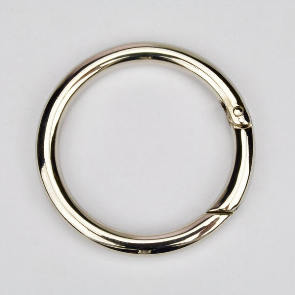 Spring ring clasp Nickel 50 mm