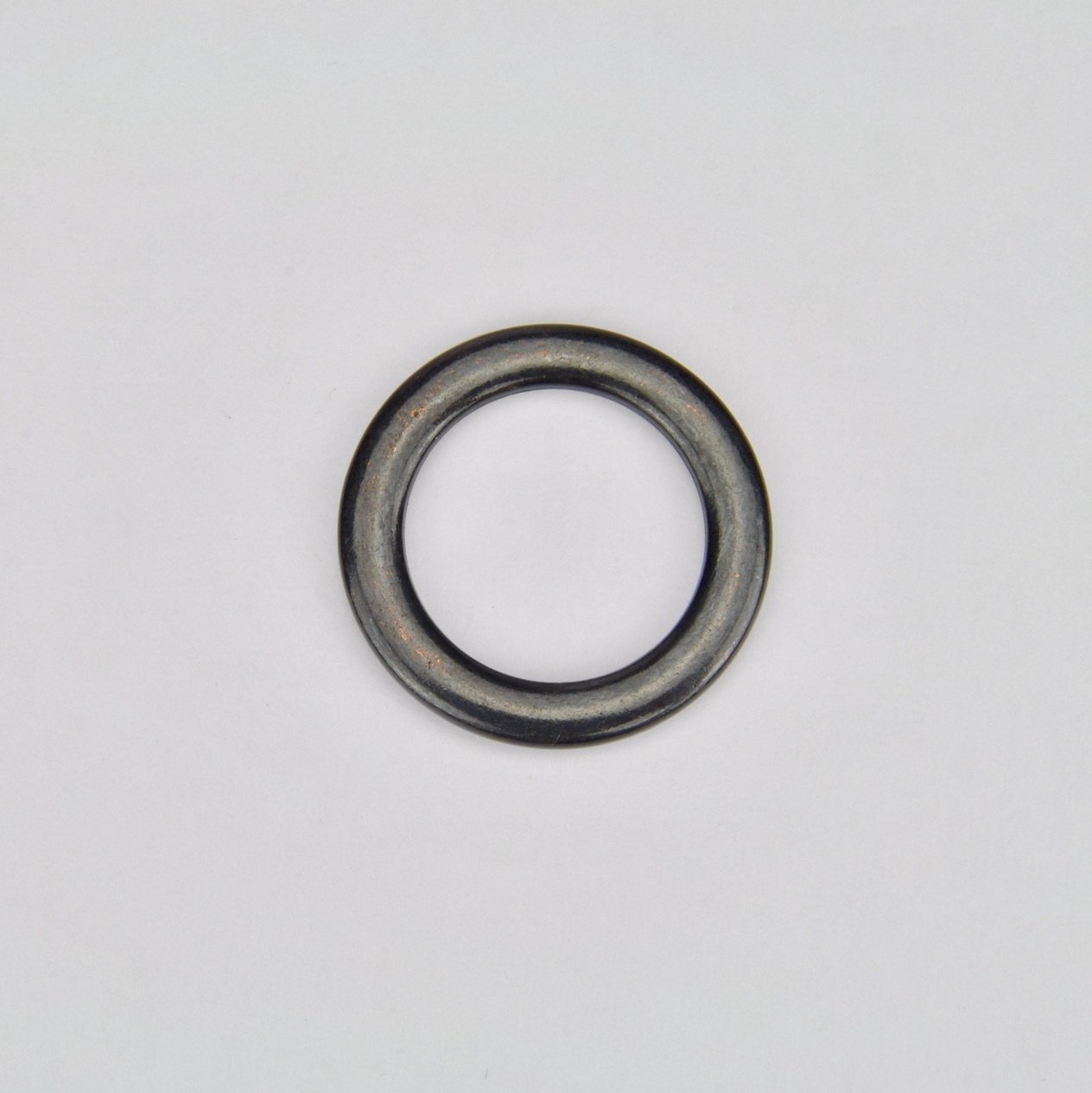 Ring Flat Gun Metal 18 mm