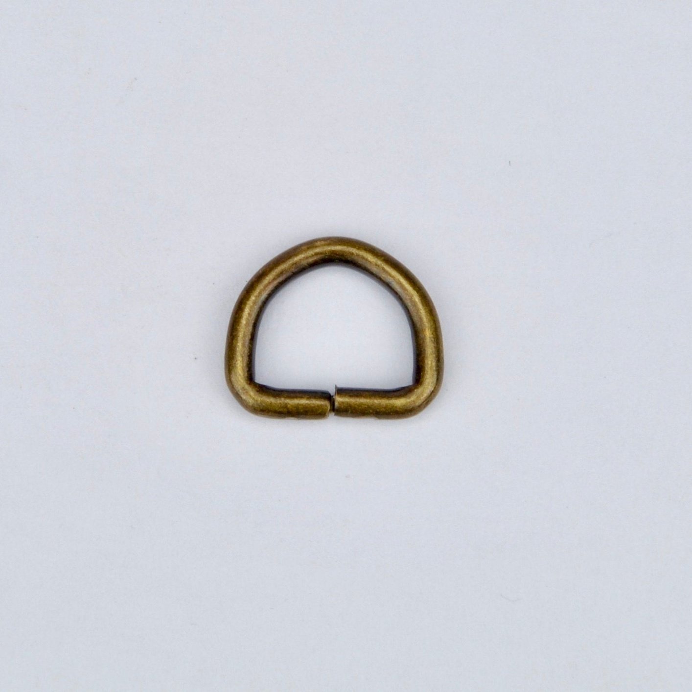 D-Ring Old Gold 10mm
