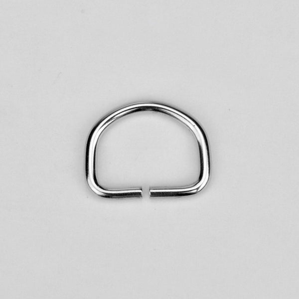 D-Ring Nickel 14 mm