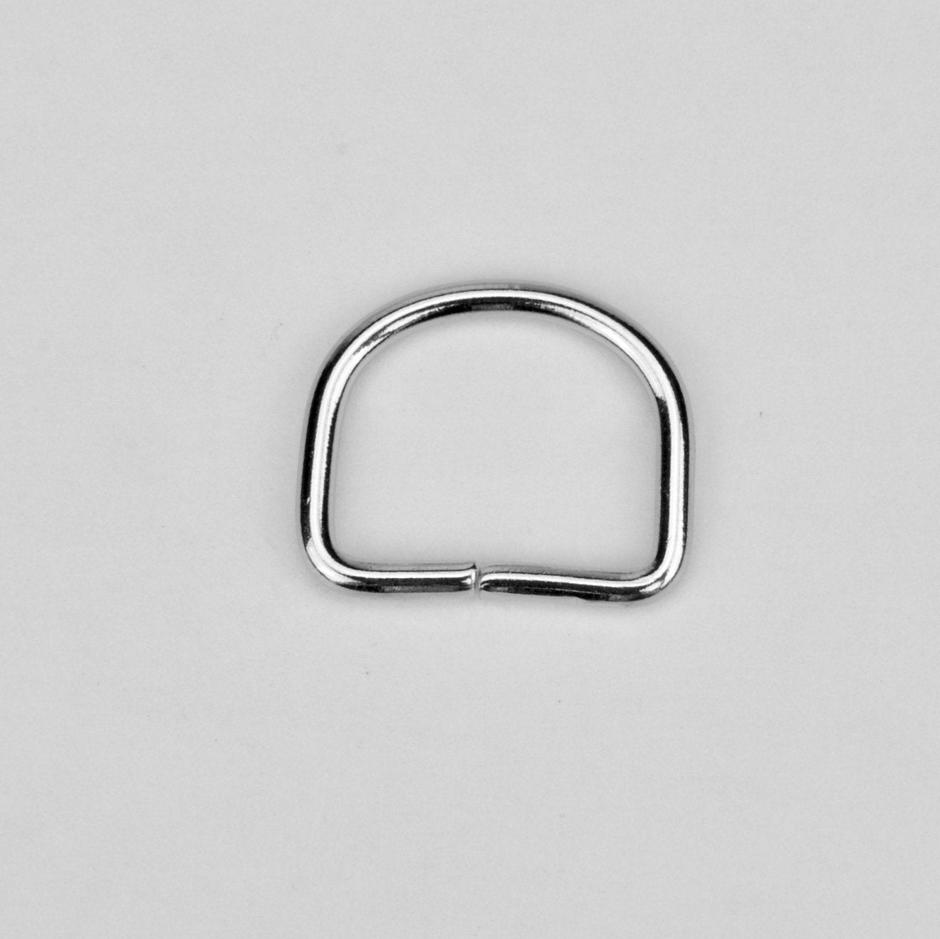 D-Ring Nickel 16 mm