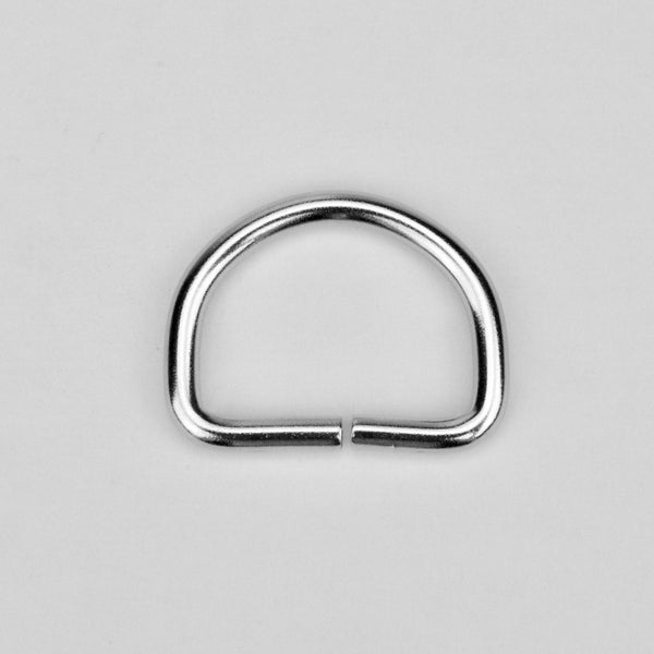 D-Ring Nickel 22 mm