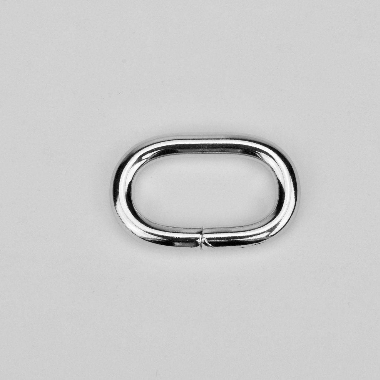 Oval Ring Nickel 22 mm
